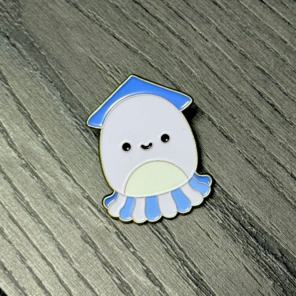 Squishmallows Stacy the Squid Collectible Enamel Pin New Cute Accessory